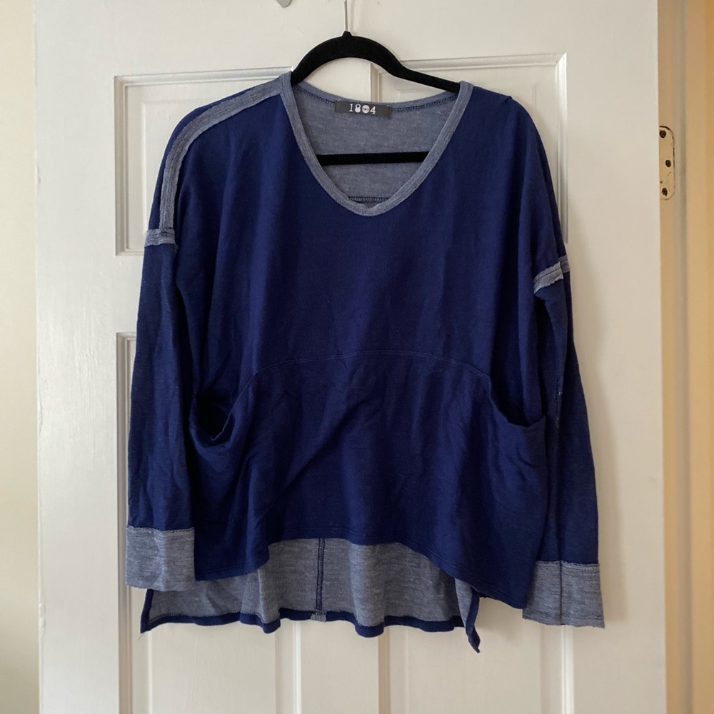 1804 Blue Blouse
